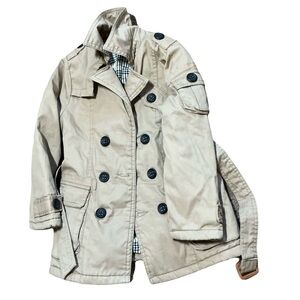 DKNY Double-Breasted Trench Coat